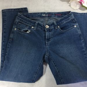 Style&co Denim Boyfriend blue denim Jean 4P